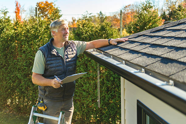 Professional Metal Roofing technician working in West Kennebunk, ME